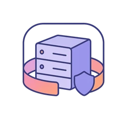A cloud computer enclosed inside a protective boundary